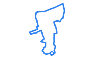 Route shape for Route 8 at Bromley DTC