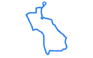 Route shape for Route 12 at Bromley DTC