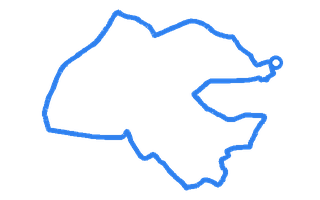 Route shape for Route 16 (NEW) at Bromley DTC