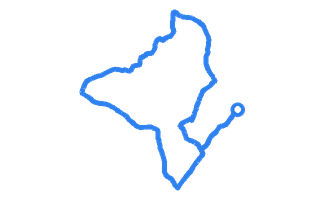 Route shape for Route 2 at Bromsgrove DTC