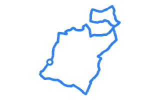 Route shape for Route 4 at Bromsgrove DTC
