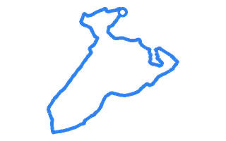 Route shape for Route 5 at Bromsgrove DTC
