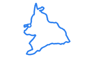 Route shape for Route 10 at Bromsgrove DTC