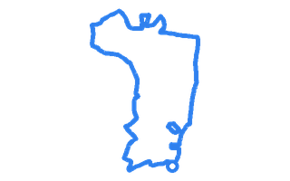Route shape for Route 12 at Bromsgrove DTC