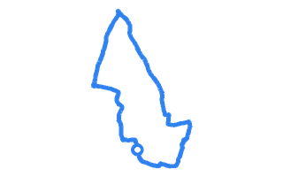 Route shape for Route 2 at Burgess Hill DTC