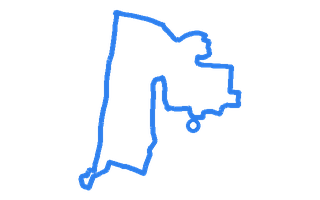 Route shape for Route 3 at Burgess Hill DTC