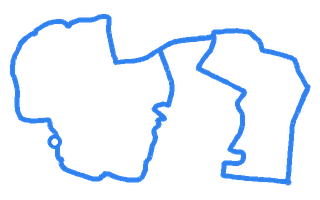 Route shape for Route 6 at Burgess Hill DTC