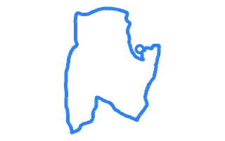 Route shape for Route 15 at Burgess Hill DTC