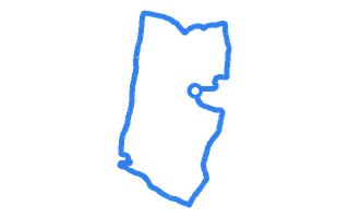 Route shape for Route 17 (NEW) at Burgess Hill DTC