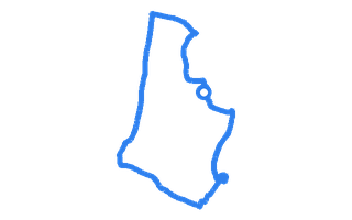 Route shape for Route 19 (NEW) at Burgess Hill DTC