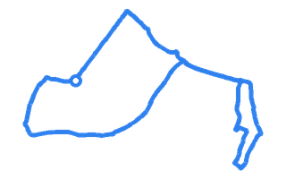 Route shape for Route 6 at Burton-on-Trent DTC