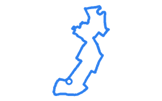 Route shape for Route 11 at Burton-on-Trent DTC