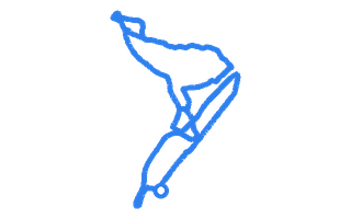 Route shape for Route 14 at Burton-on-Trent DTC