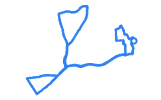Route shape for Route 5 at Bury Lancashire DTC