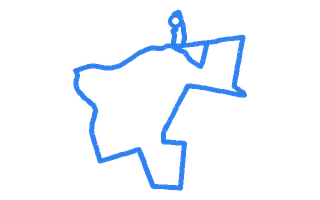 Route shape for Route 10 (NEW) at Bury Lancashire DTC