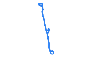 Route shape for Route 11 at Bury Lancashire DTC