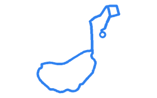 Route shape for Route 13 at Bury Lancashire DTC