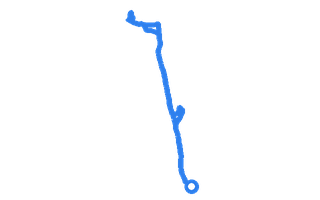 Route shape for Route 15 at Bury Lancashire DTC