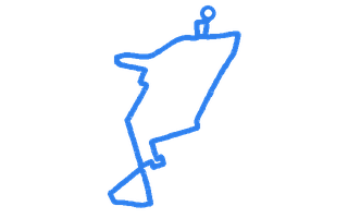 Route shape for Route 17 (NEW) at Bury Lancashire DTC