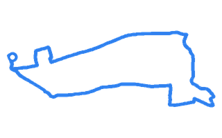 Route shape for Route 20 (NEW) at Bury Lancashire DTC