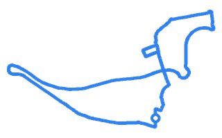 Route shape for Route 5 at Bury St Edmunds DTC