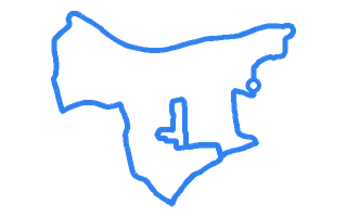 Route shape for Route 6 at Bury St Edmunds DTC