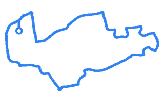 Route shape for Route 8 at Bury St Edmunds DTC