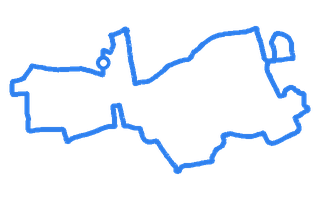 Route shape for Route 9 at Bury St Edmunds DTC