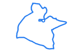 Route shape for Route 2 at Buxton DTC