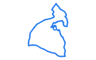 Route shape for Route 5 at Buxton DTC