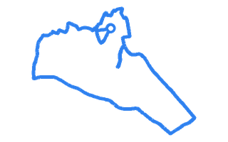 Route shape for Route 9 at Buxton DTC