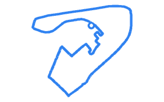 Route shape for Route 2 at Cambridge (Brookmount Court) DTC