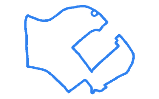 Route shape for Route 4 at Cambridge (Brookmount Court) DTC