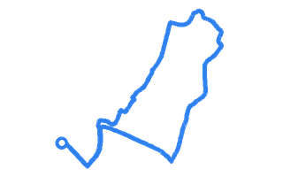 Route shape for Route 6 (NEW) at Cambridge (Brookmount Court) DTC