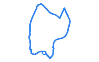 Route shape for Route 11 at Cambridge (Brookmount Court) DTC
