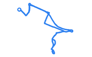 Route shape for Route 14 (NEW) at Cambridge (Brookmount Court) DTC