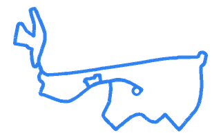 Route shape for Route 16 at Cambridge (Brookmount Court) DTC