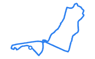 Route shape for Route 17 (NEW) at Cambridge (Brookmount Court) DTC