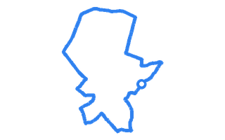 Route shape for Route 2 at Cannock DTC