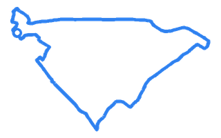 Route shape for Route 4 at Canterbury DTC