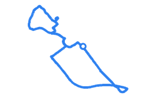 Route shape for Route 15 (NEW) at Canterbury DTC