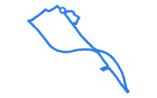 Route shape for Route 17 (NEW) at Canterbury DTC