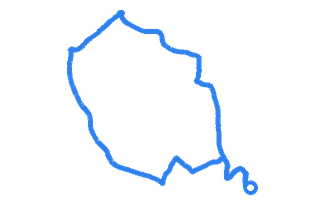 Route shape for Route 12 at Cardiff (Llanishen) DTC
