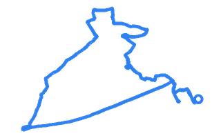 Route shape for Route 10 at Cardington DTC
