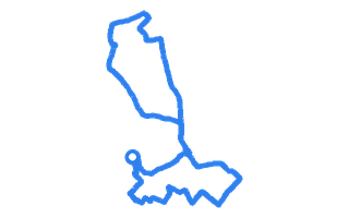 Route shape for Route 7 at Carlisle DTC