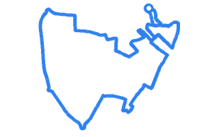 Route shape for Route 8 at Carlisle DTC