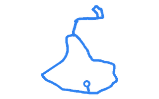 Route shape for Route 12 at Carlisle DTC