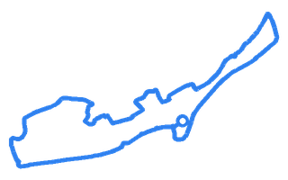 Route shape for Route 6 at Carmarthen DTC