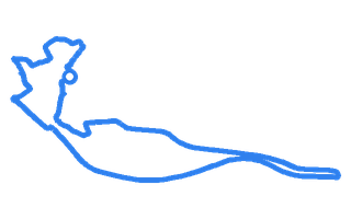 Route shape for Route 7 at Carmarthen DTC