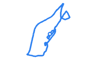 Route shape for Route 6 at Castle Douglas DTC